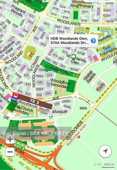 Blk 574A Woodlands Glen (Woodlands), HDB 4 Rooms #623789741